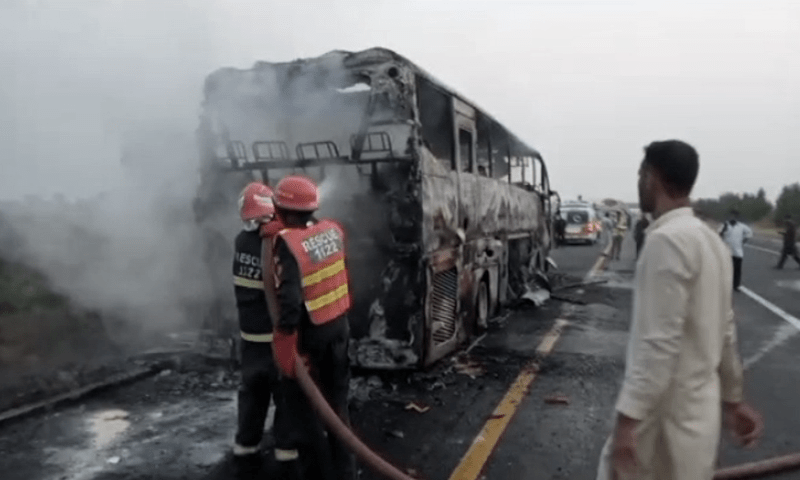 Fatal Road Accident Kills many in Pakistan