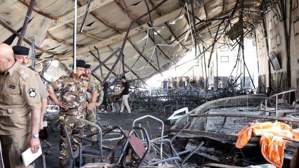 At least 100 perish in Iraqi wedding fire